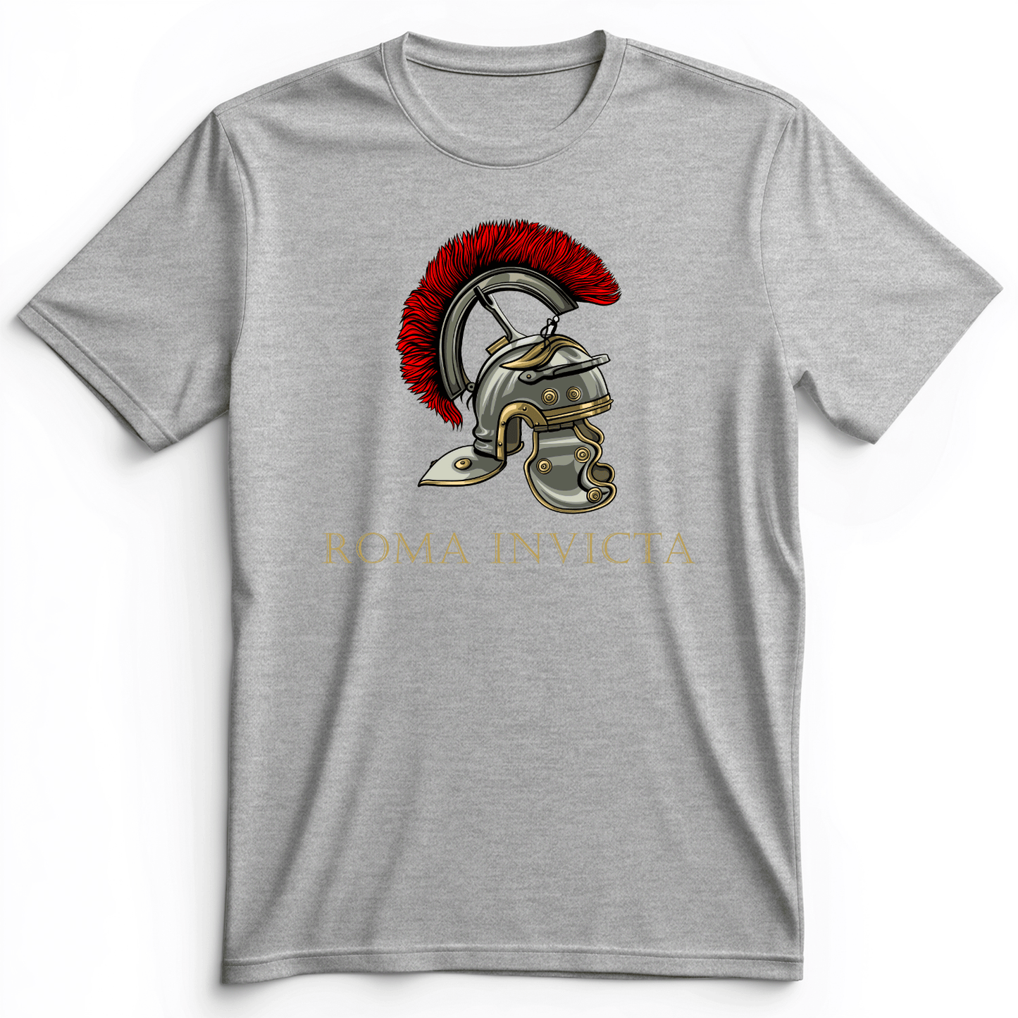 Roma Invicta Premium Tee Athletic Heather / S