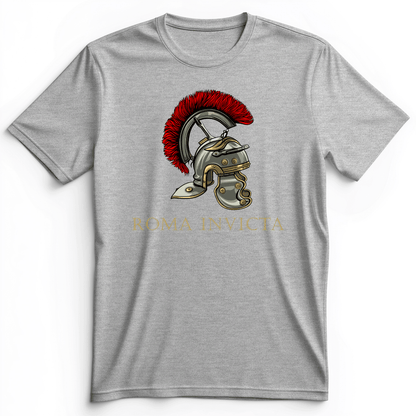 Roma Invicta Premium Tee Athletic Heather / S