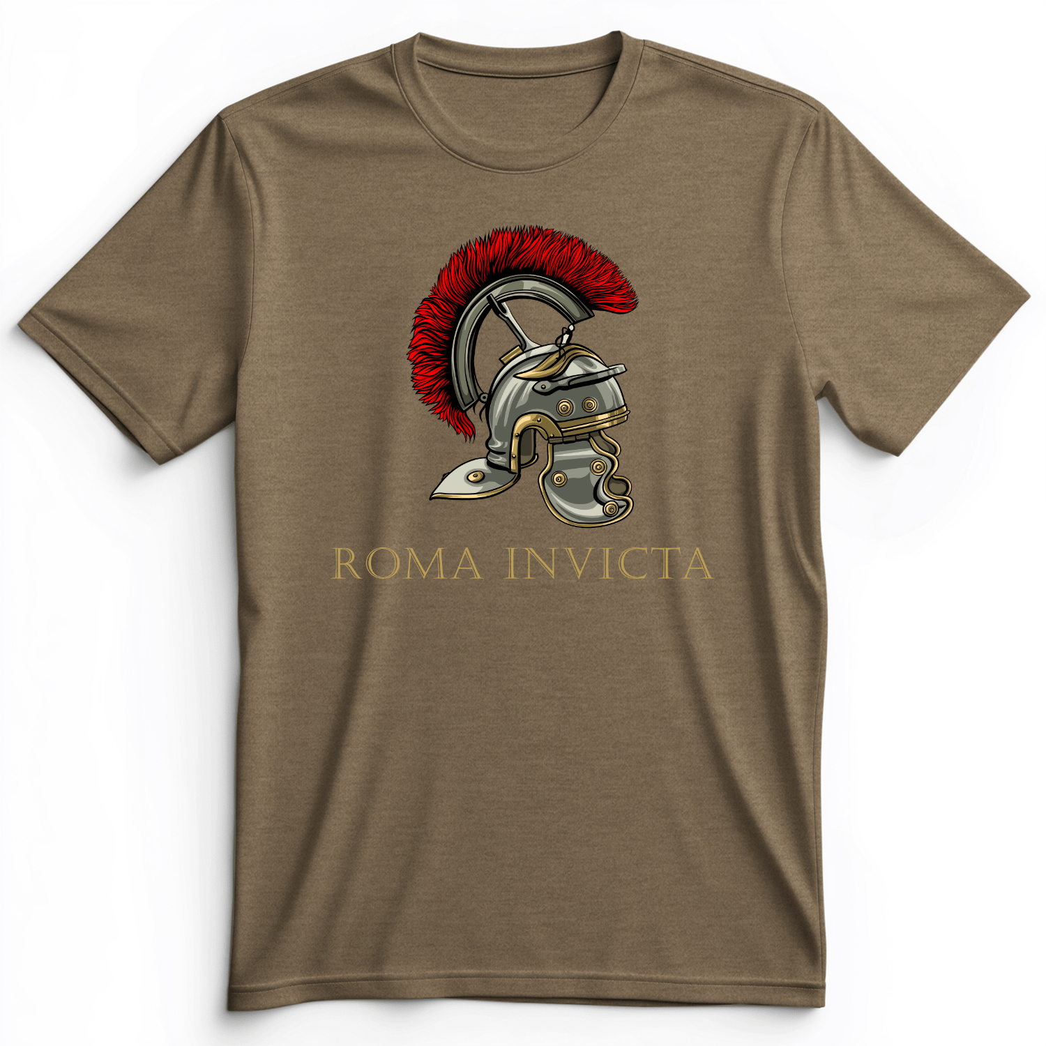 Roma Invicta Premium Tee Heather Olive / S