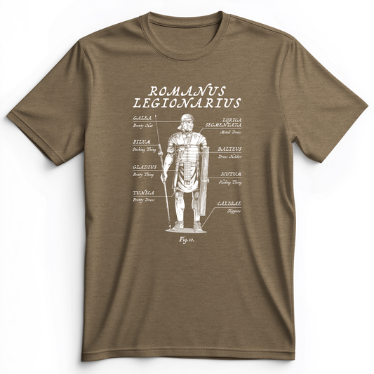 Roman Armor Premium Tee Heather Olive / S