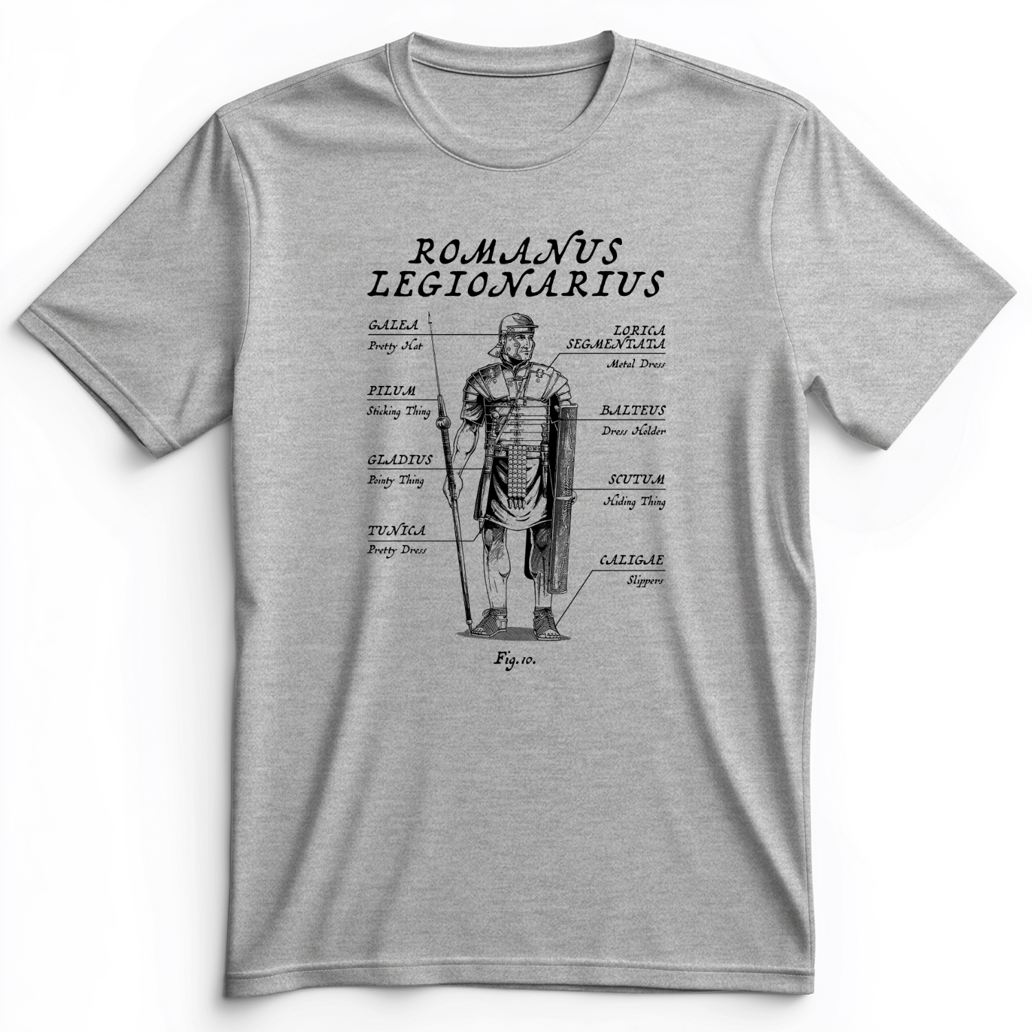 Roman Armor Premium Tee Athletic Heather / S