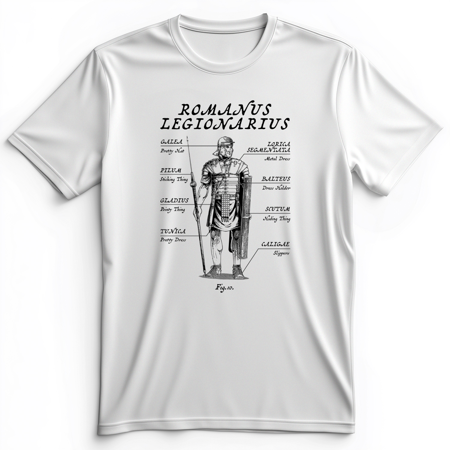 Roman Armor Premium Tee White / S