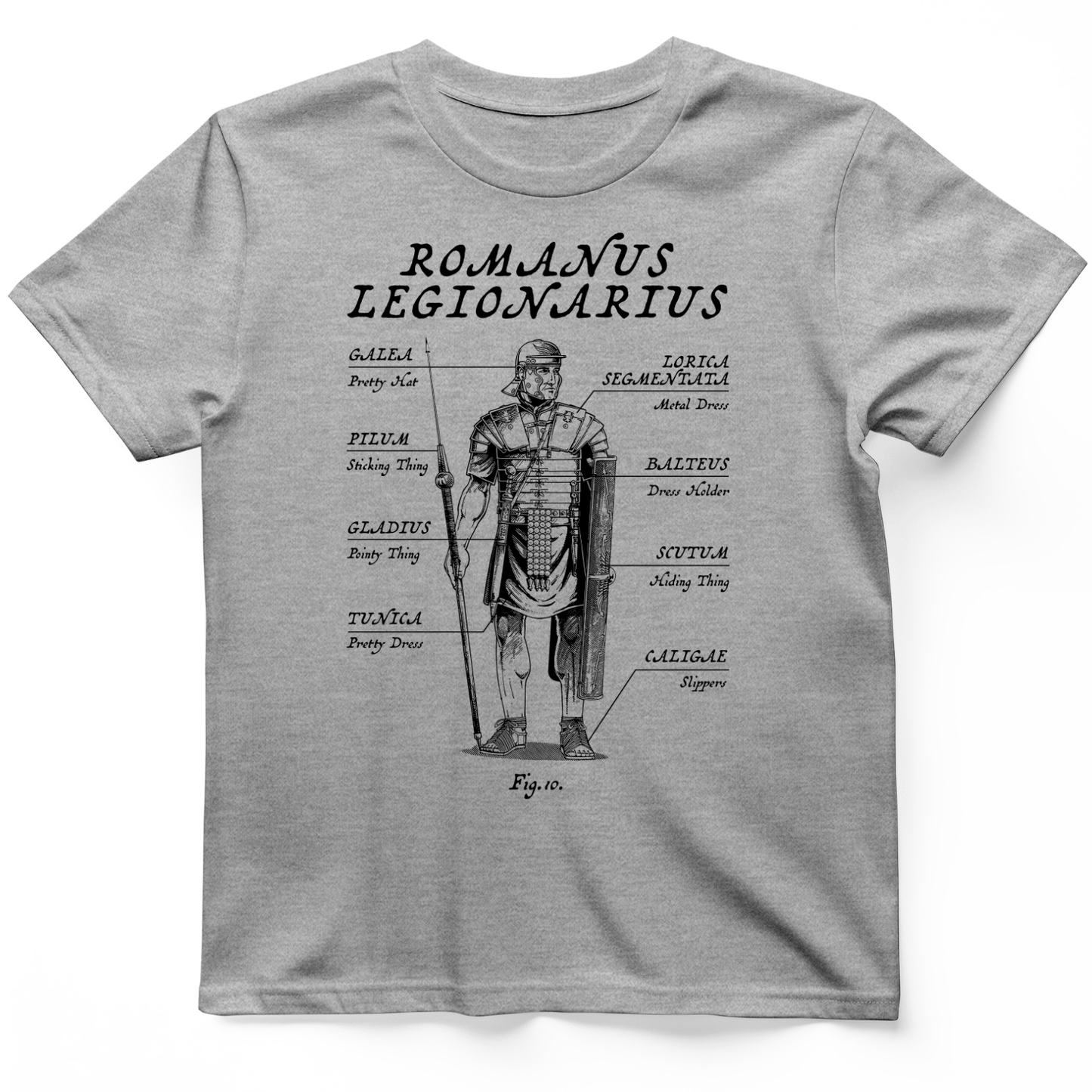Roman Armor T-Shirt Sport Grey / S