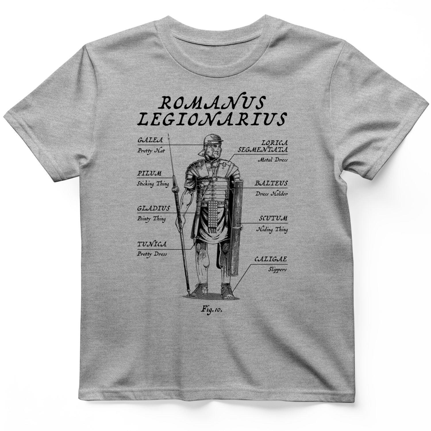 Roman Armor T-Shirt Sport Grey / S