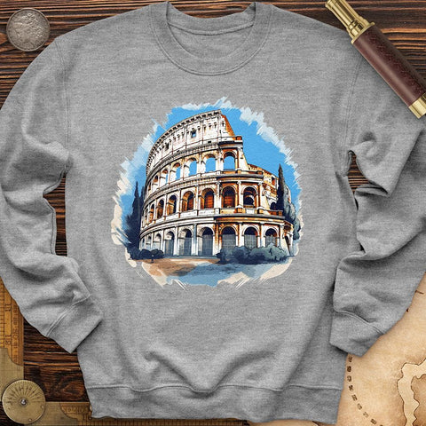 Roman Colosseum Crewneck Sport Grey / S