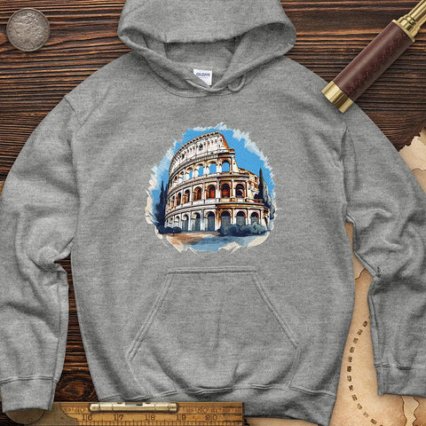 Roman Colosseum Hoodie Sport Grey / S