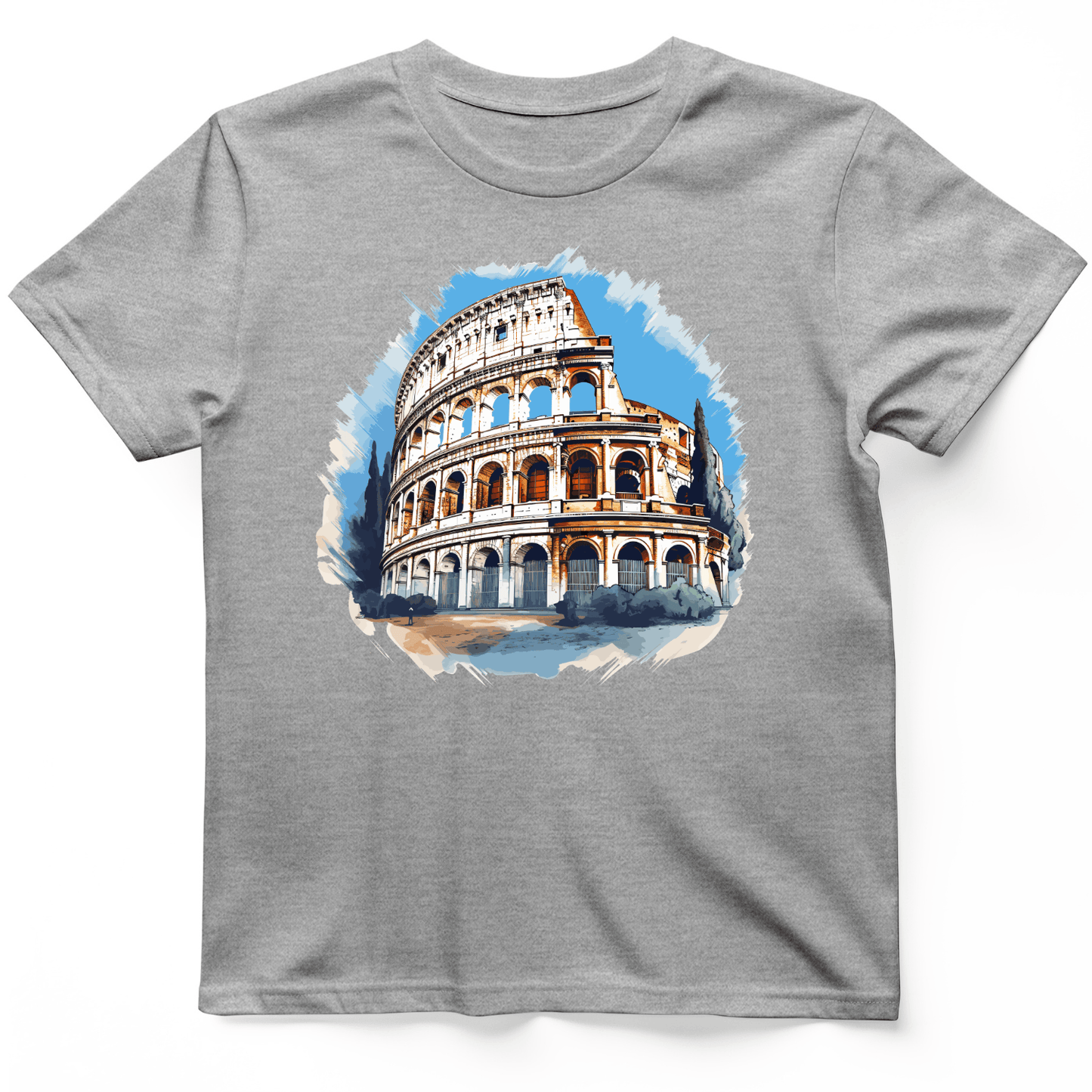 Roman Colosseum T-Shirt Sport Grey / S