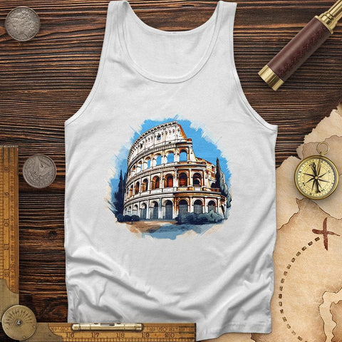 Roman Colosseum Tank White / XS