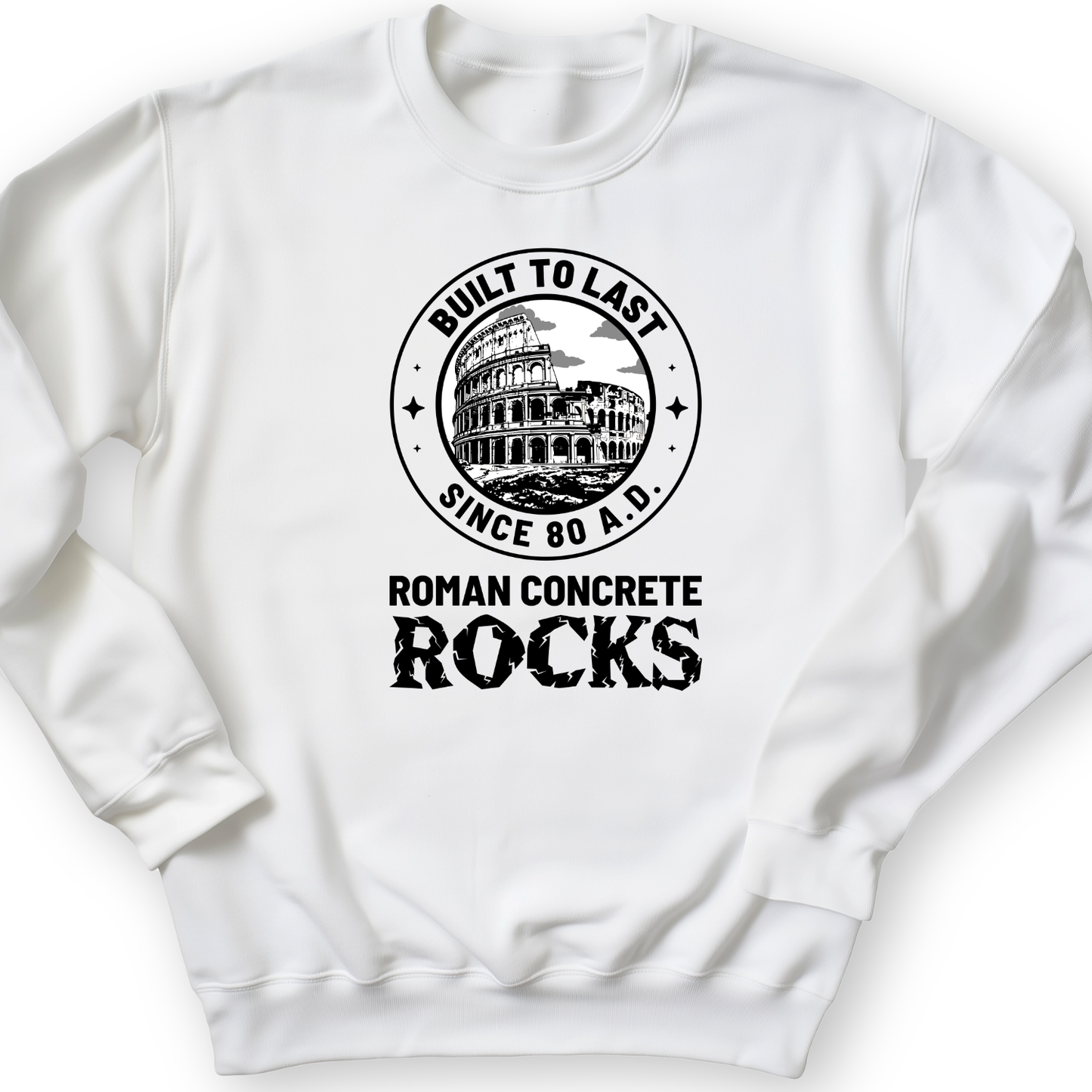 Roman Concrete Crewneck White / S