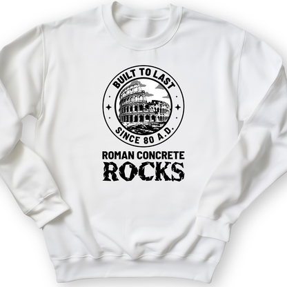 Roman Concrete Crewneck White / S