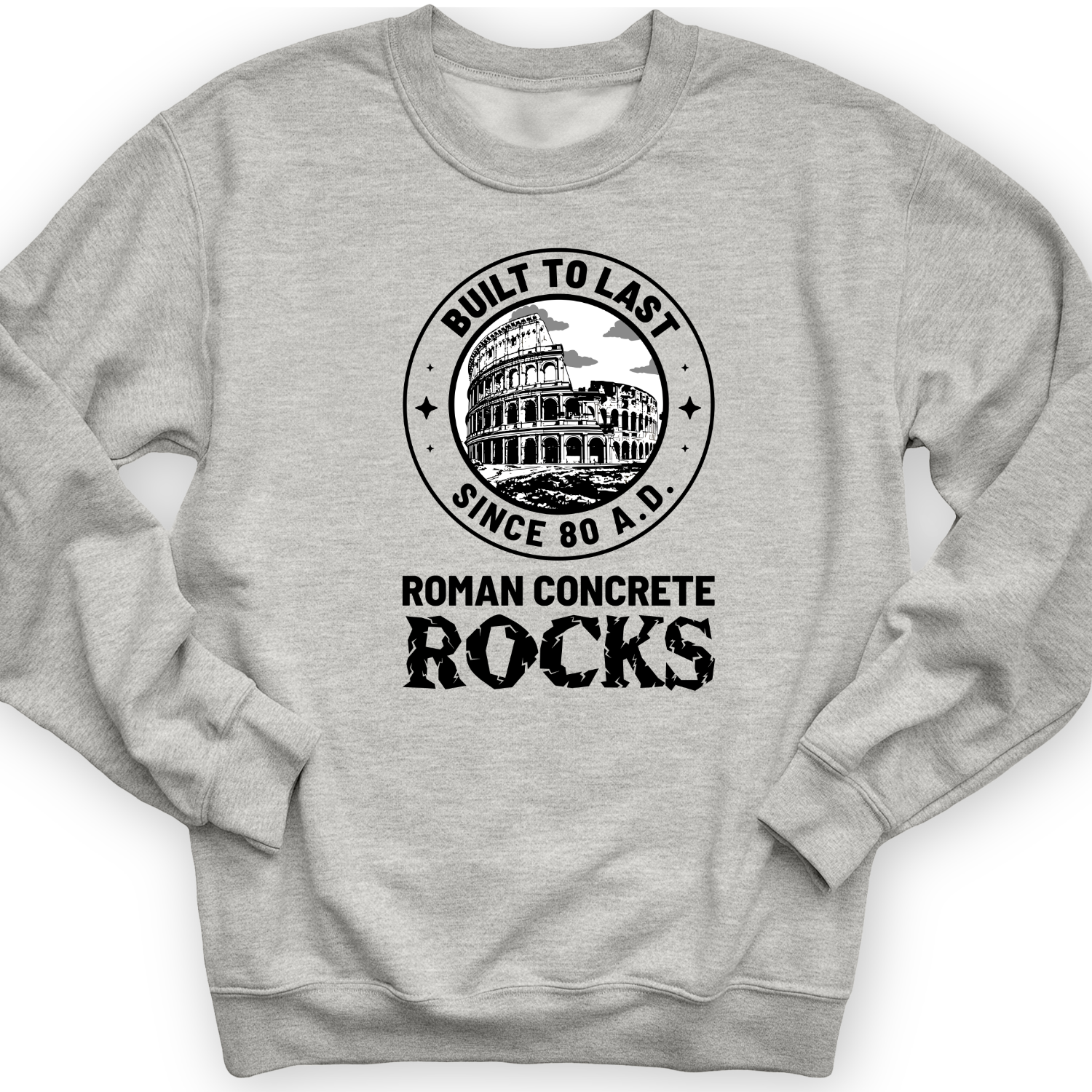 Roman Concrete Crewneck Sport Grey / S
