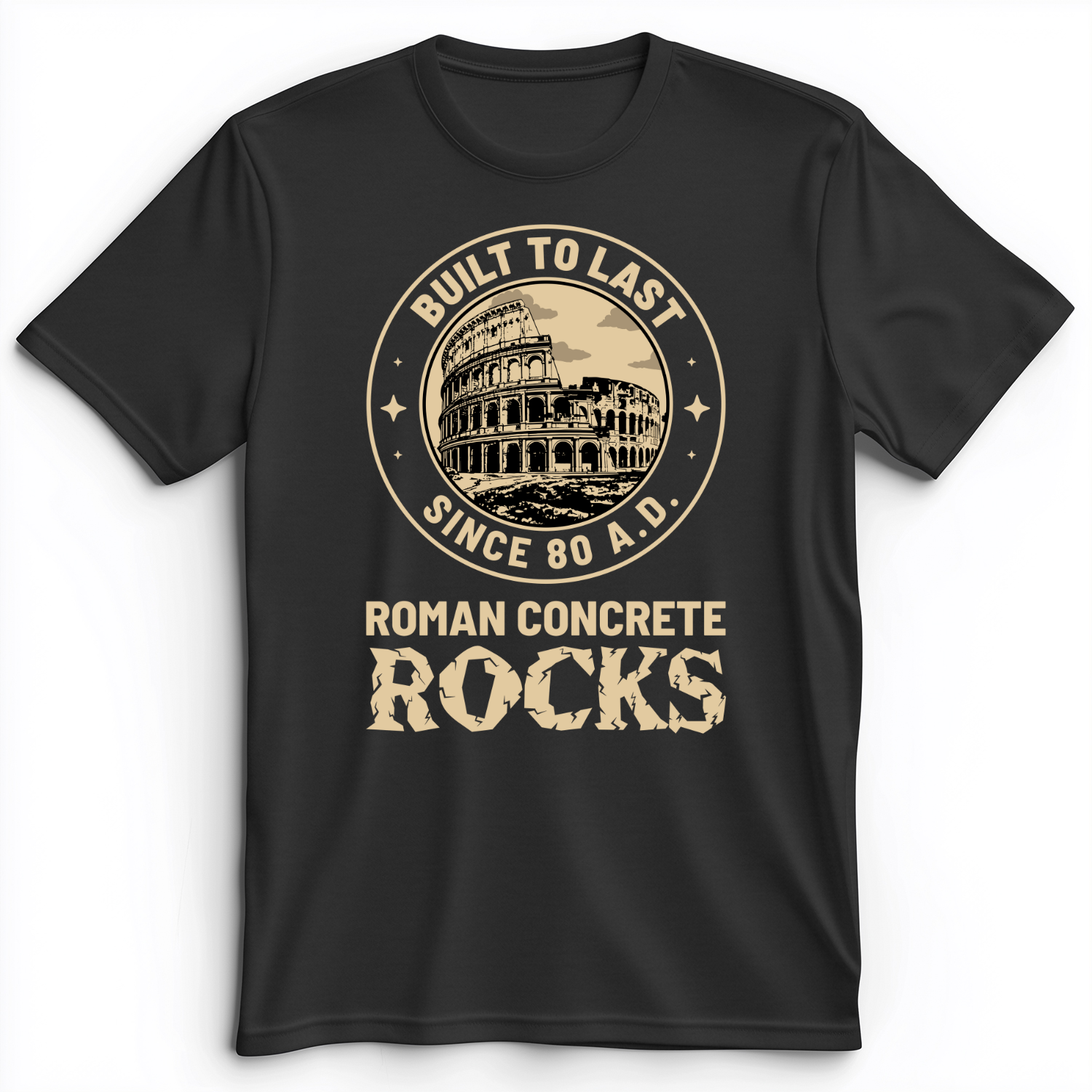 Roman Concrete Premium Tee Dark Grey Heather / S