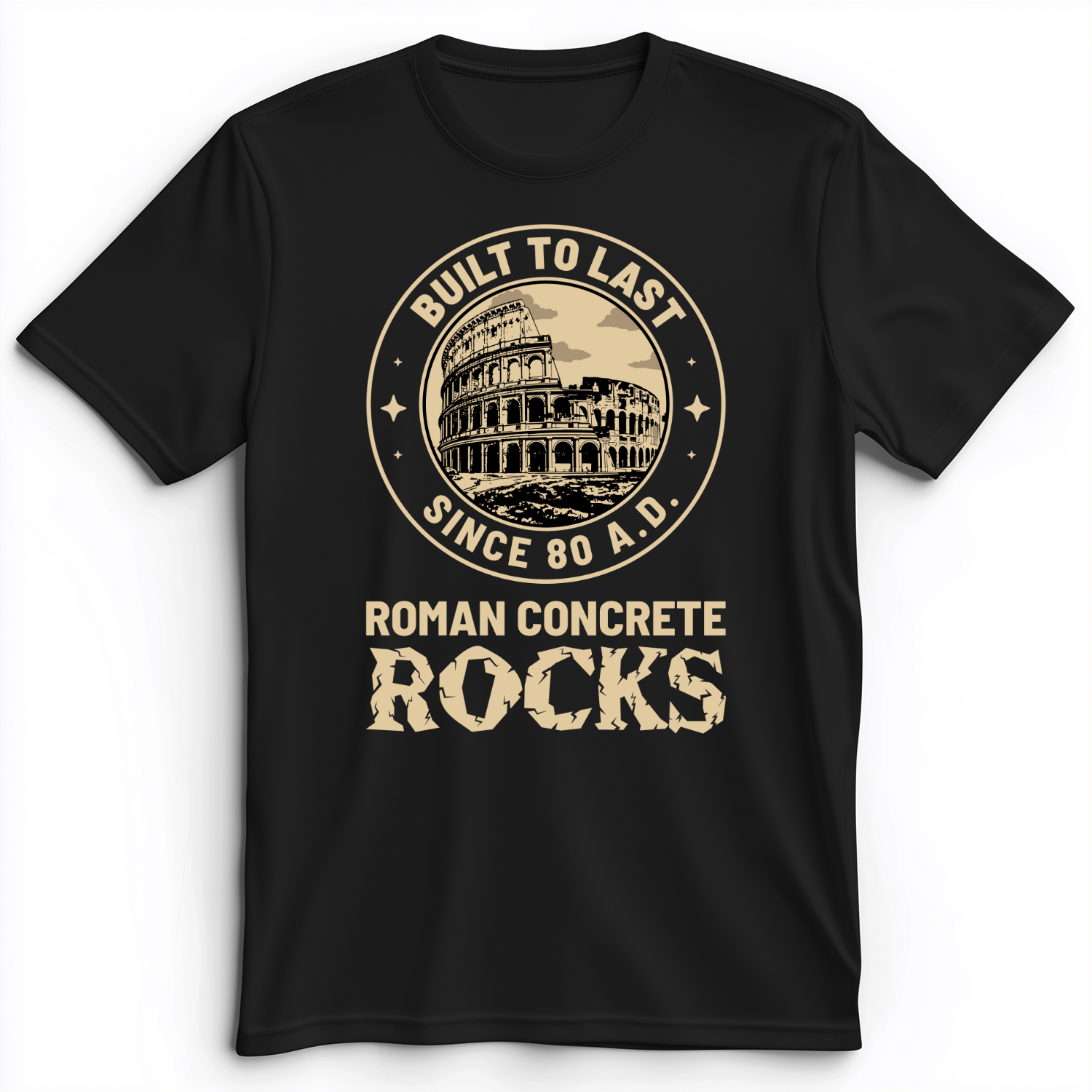 Roman Concrete Premium Tee Black / S