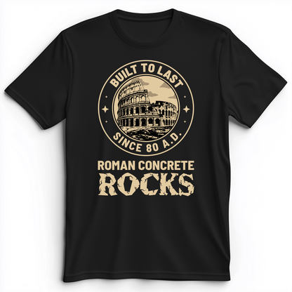 Roman Concrete Premium Tee Black / S