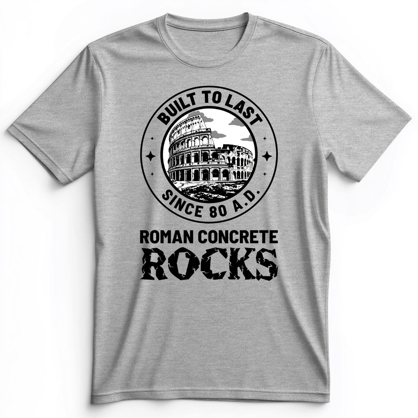 Roman Concrete Premium Tee Athletic Heather / S