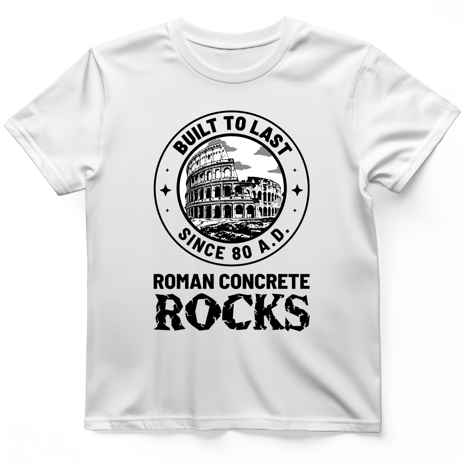 Roman Concrete T-Shirt White / S