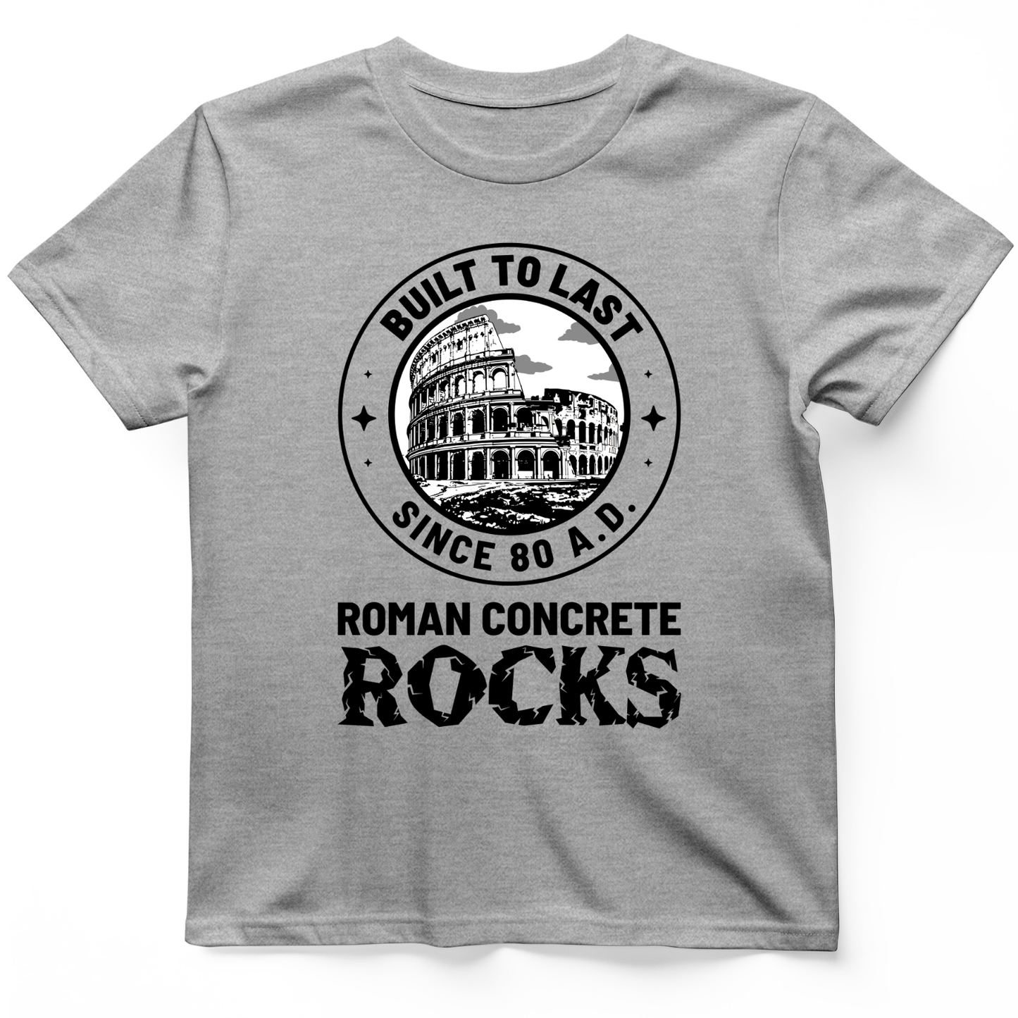 Roman Concrete T-Shirt Sport Grey / S