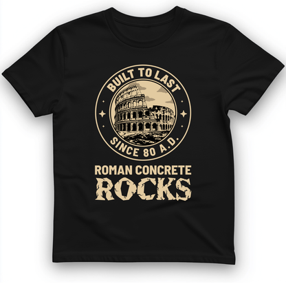 Roman Concrete T-Shirt Black / S