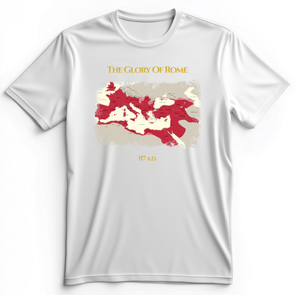 Roman Empire Map Premium Tee White / S