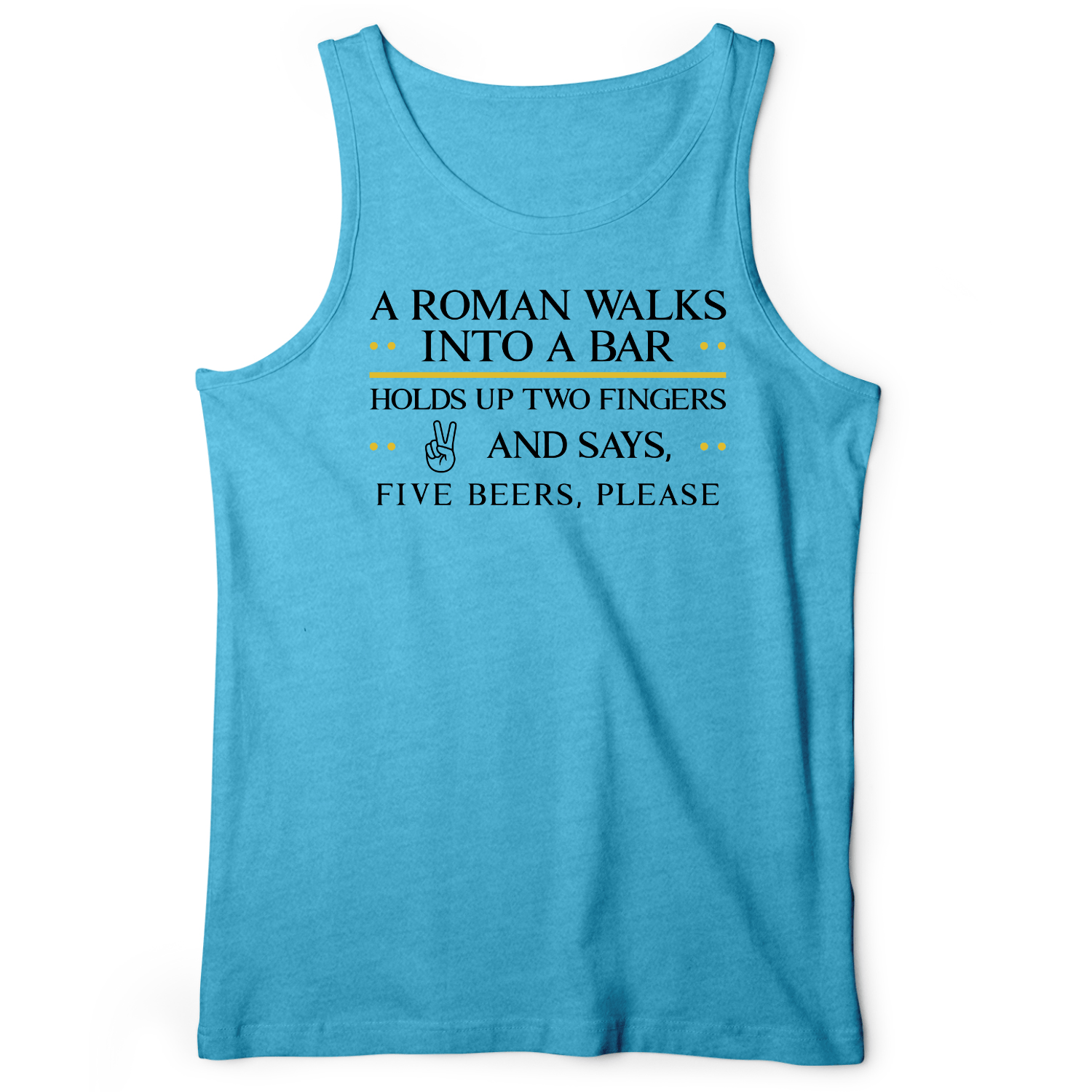 Roman Walks Into a Bar Tank