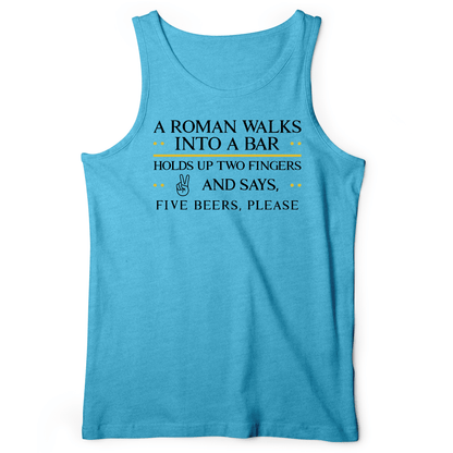 Roman Walks Into a Bar Tank