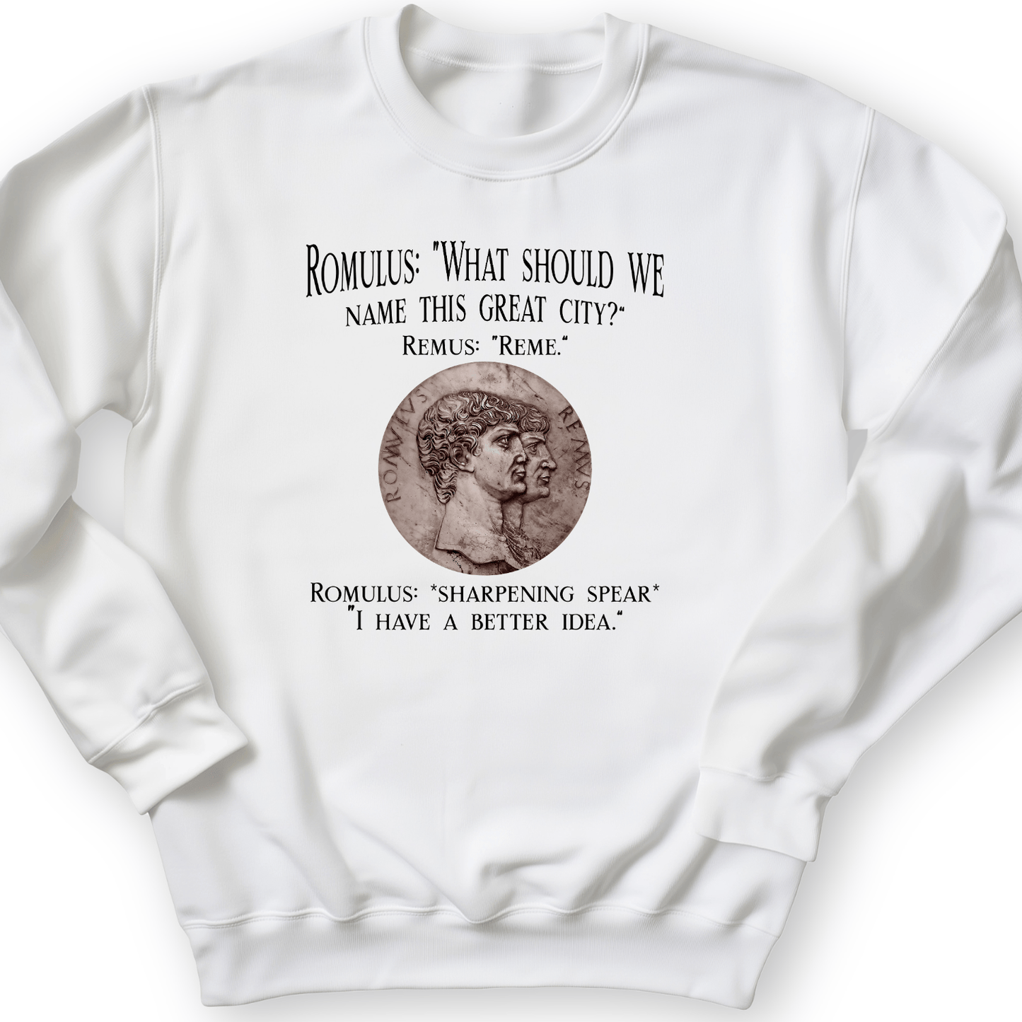 Rome Crewneck White / S