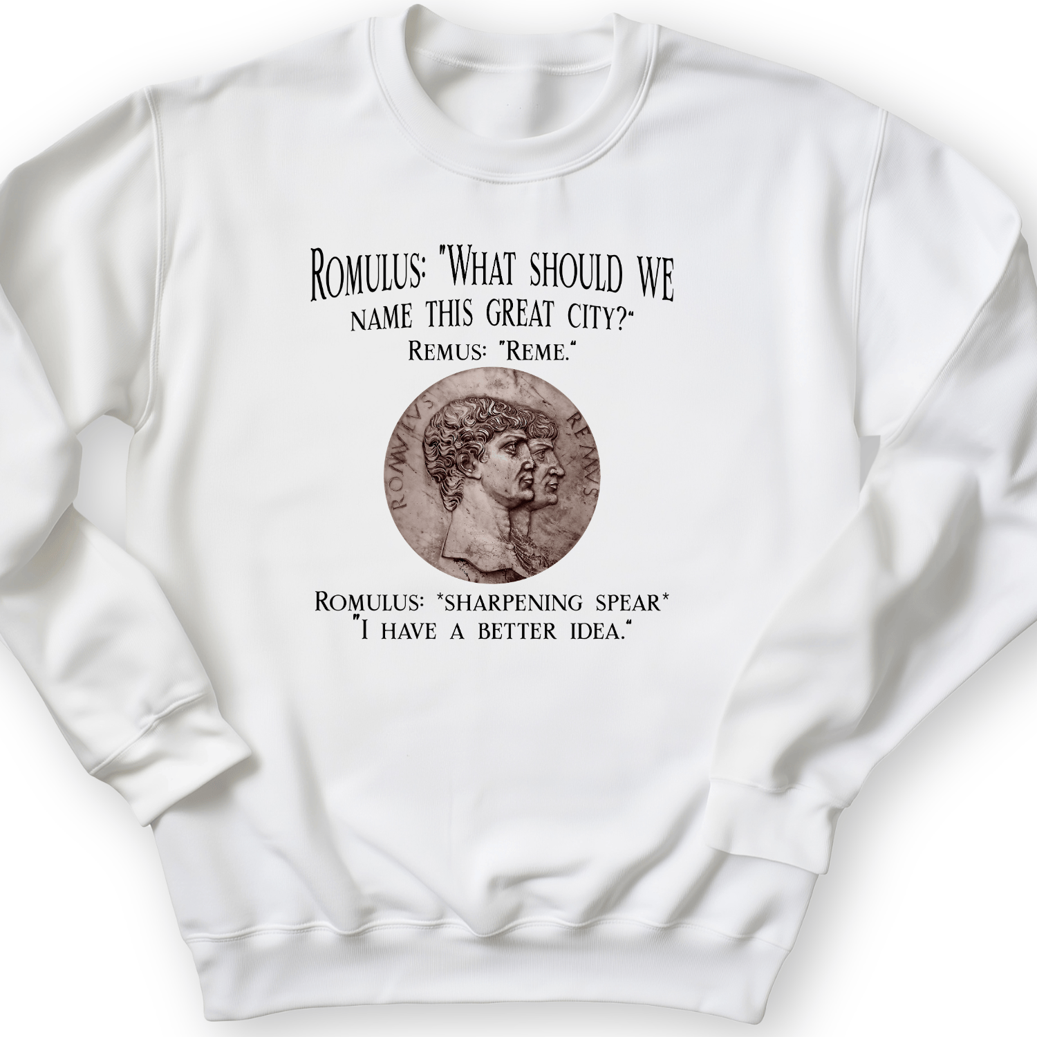 Rome Crewneck White / S