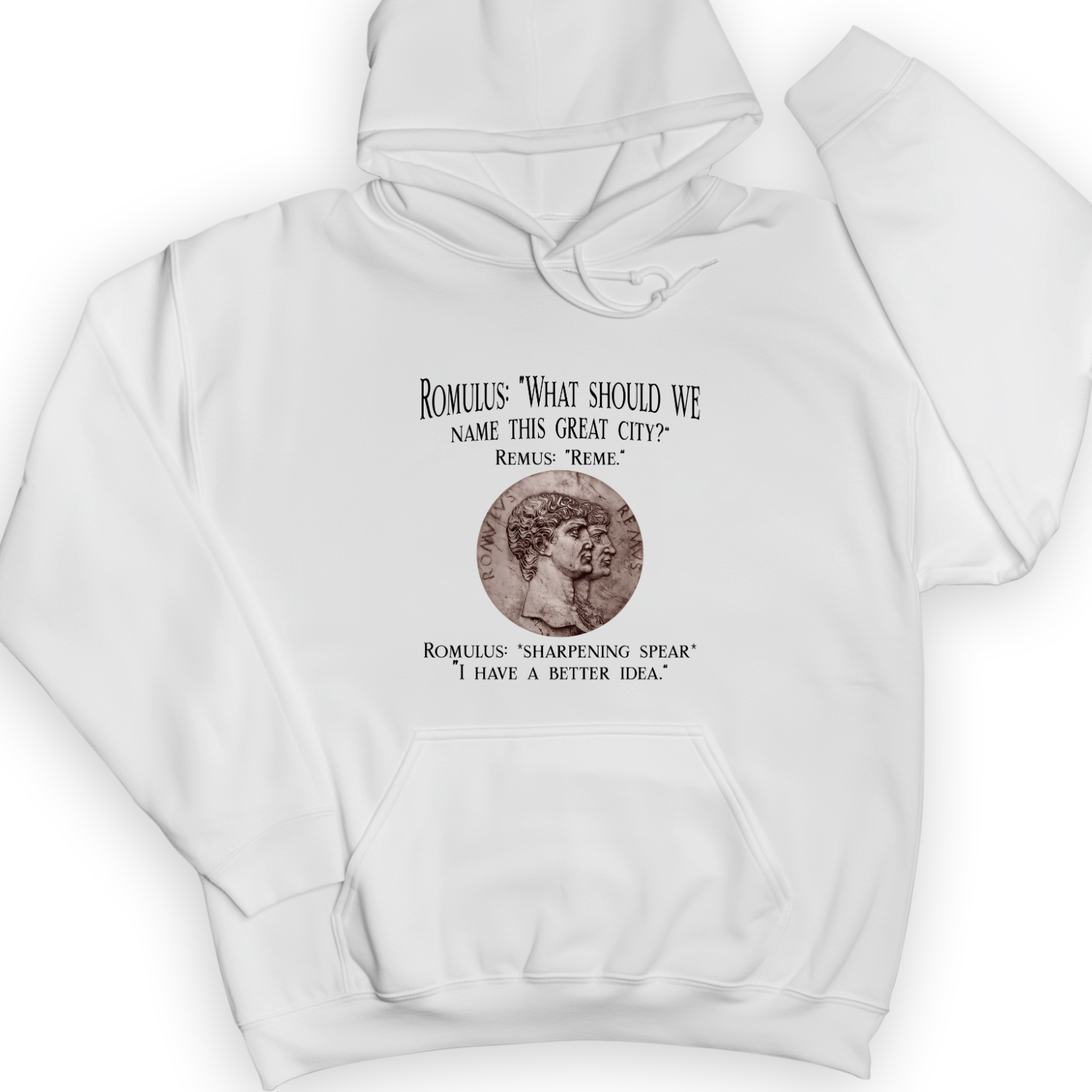 Rome Hoodie White / S