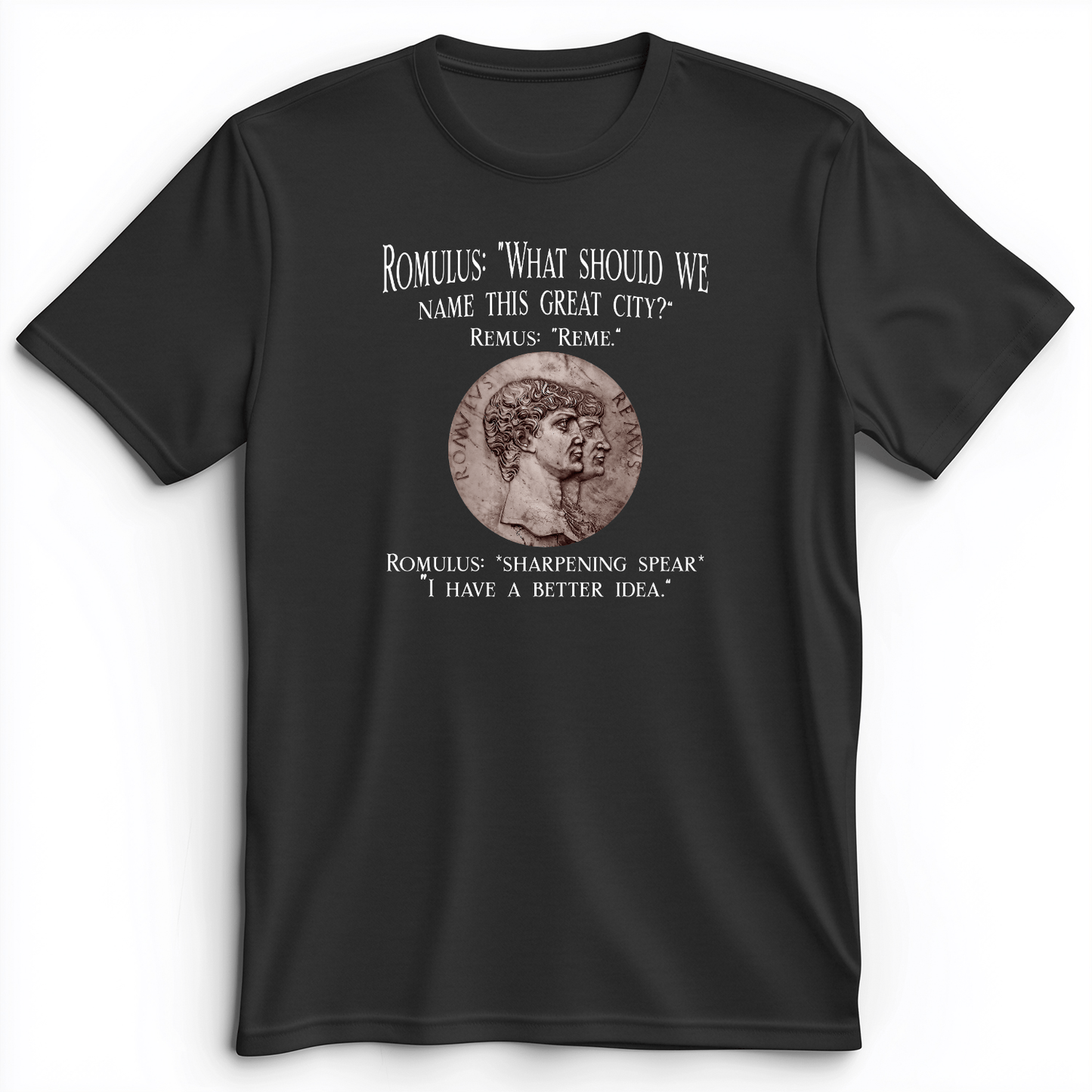 Rome Premium Tee Dark Grey Heather / S