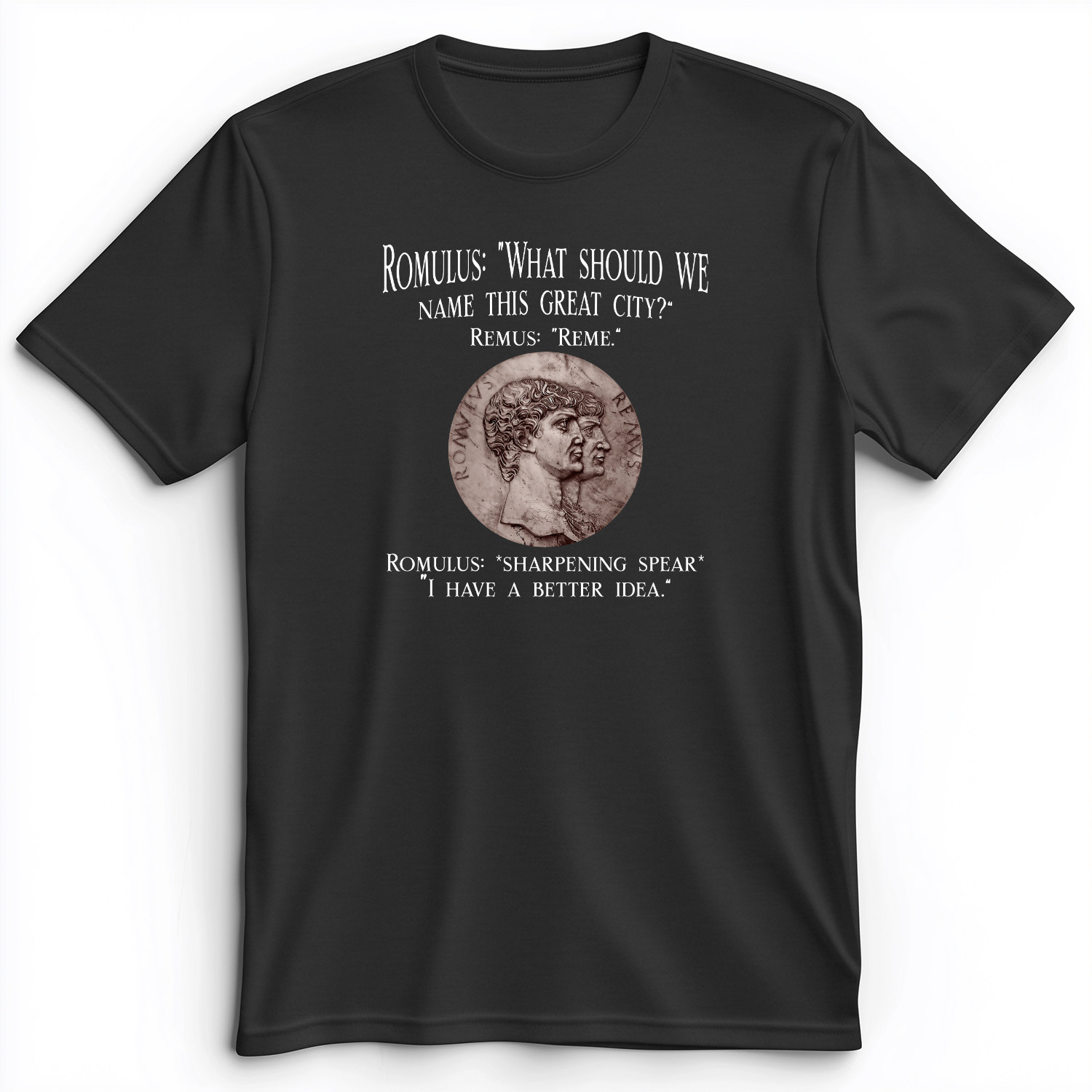 Rome Premium Tee Dark Grey Heather / S