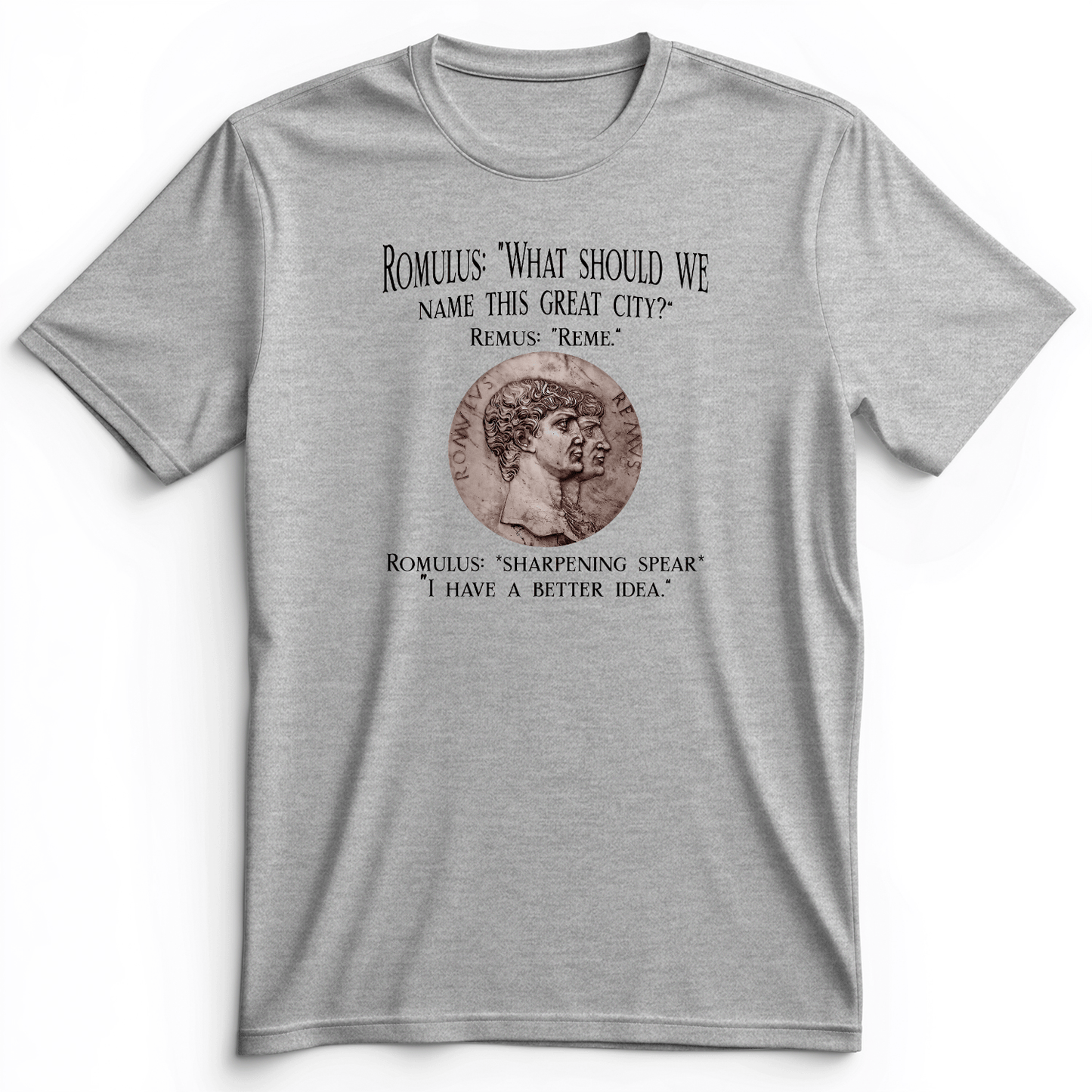 Rome Premium Tee Athletic Heather / S