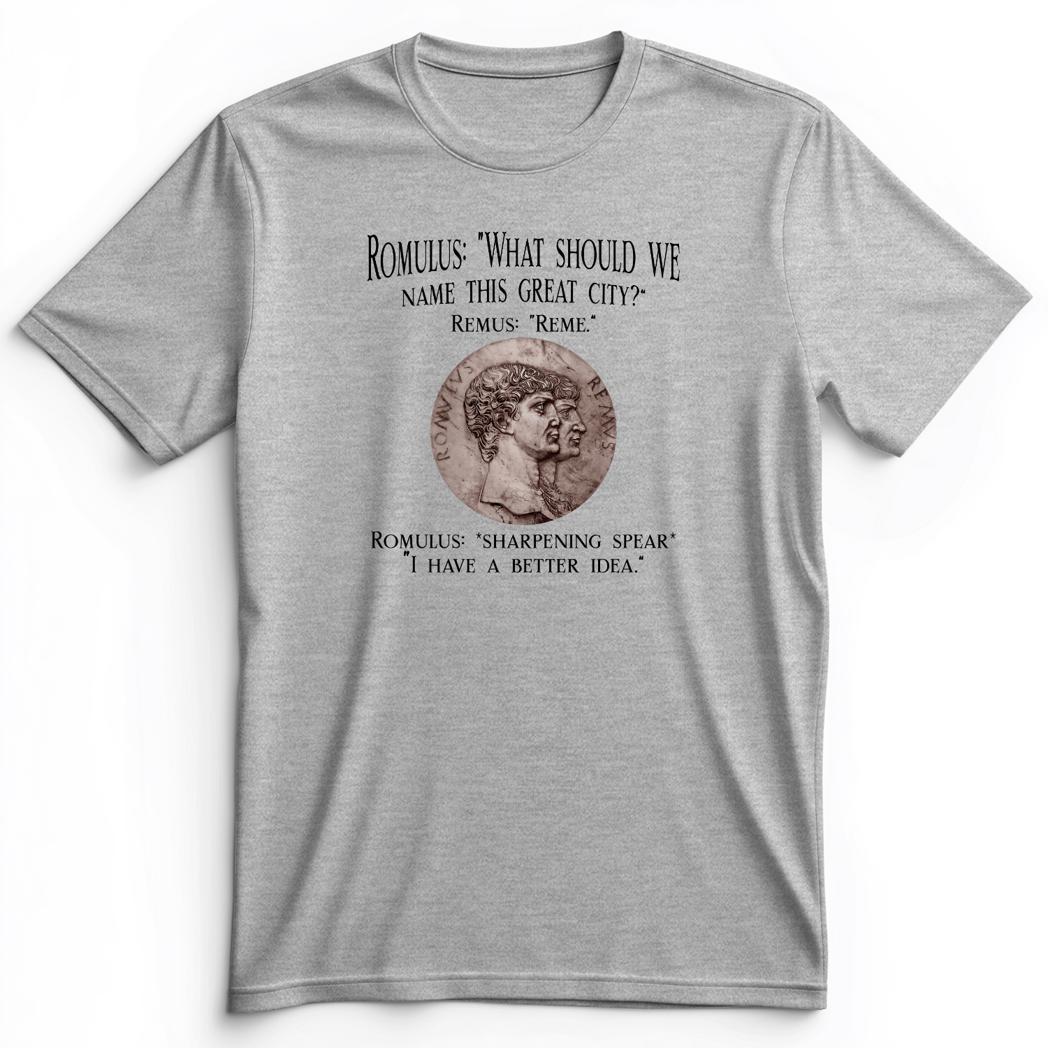 Rome Premium Tee Athletic Heather / S