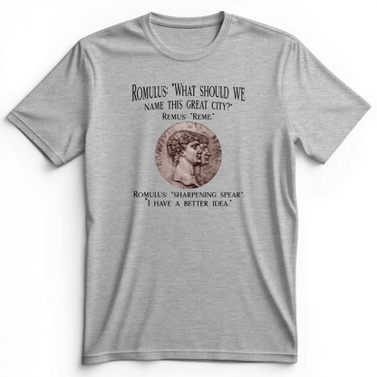 Rome Premium Tee Athletic Heather / S