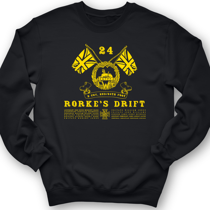 Rorke’s Drift Crewneck Black / S