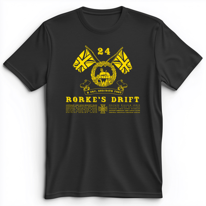 Rorke’s Drift Premium Tee Dark Grey Heather / S