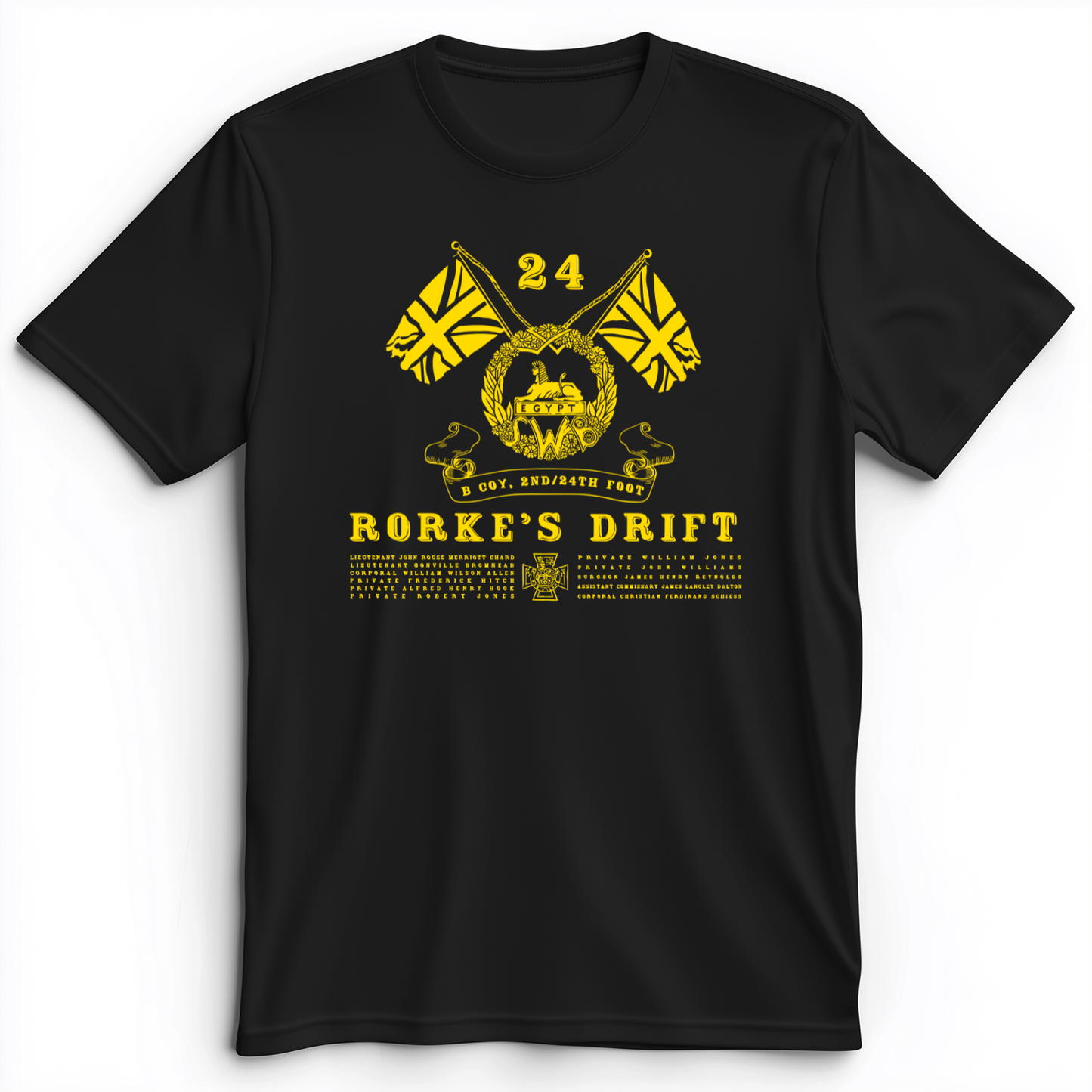 Rorke’s Drift Premium Tee Black / S