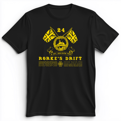 Rorke’s Drift Premium Tee Black / S