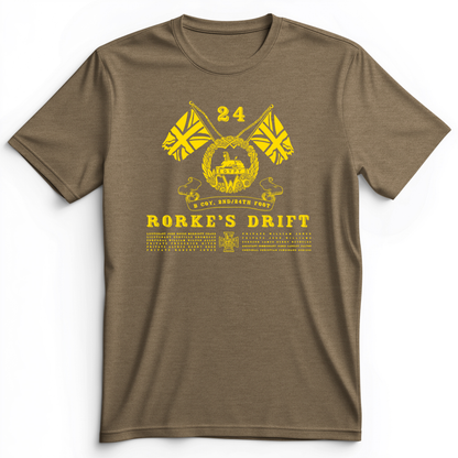 Rorke’s Drift Premium Tee Heather Olive / S