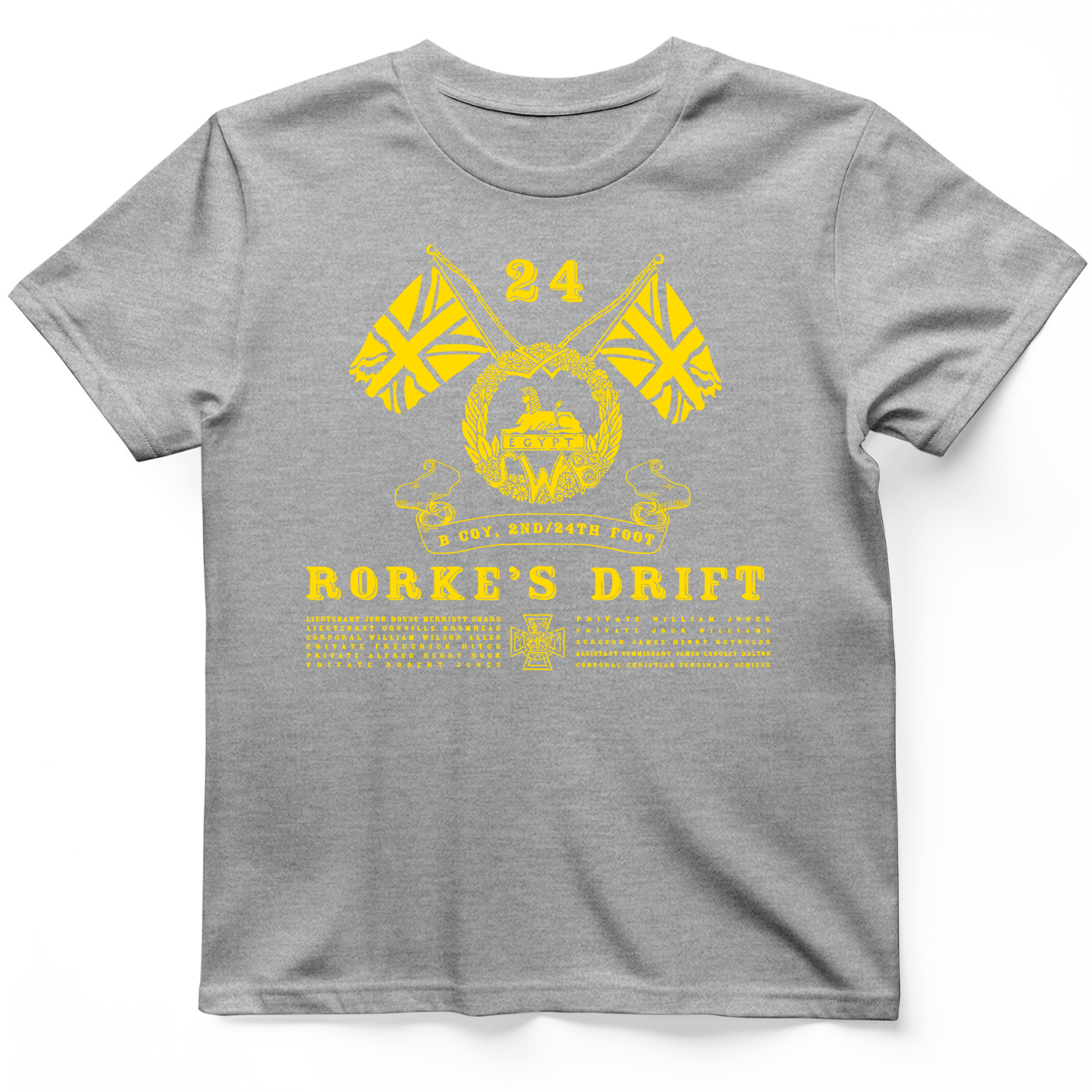 Rorke’s Drift T-Shirt Sport Grey / S