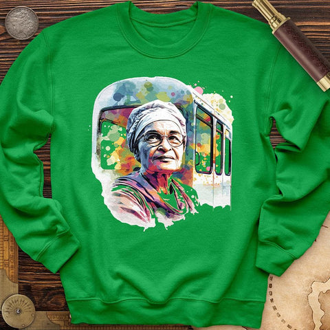 Rosa Parks Pastel Crewneck Irish Green / S