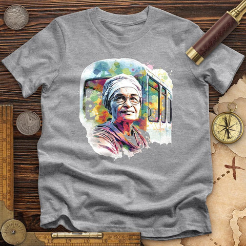 Rosa Parks Pastel High Quality Tee Athletic Heather / S