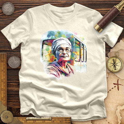 Rosa Parks Pastel High Quality Tee Natural / S