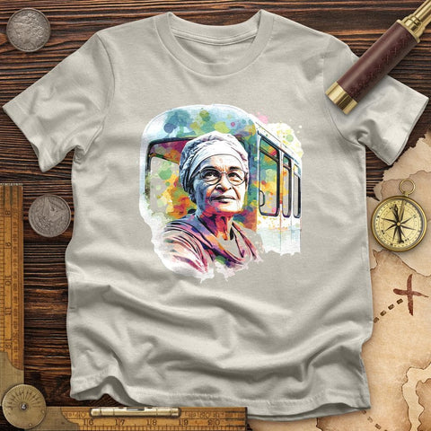 Rosa Parks Pastel T-Shirt Ice Grey / S