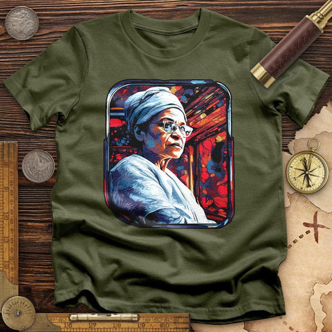 Rosa Parks T-Shirt Military Green / S