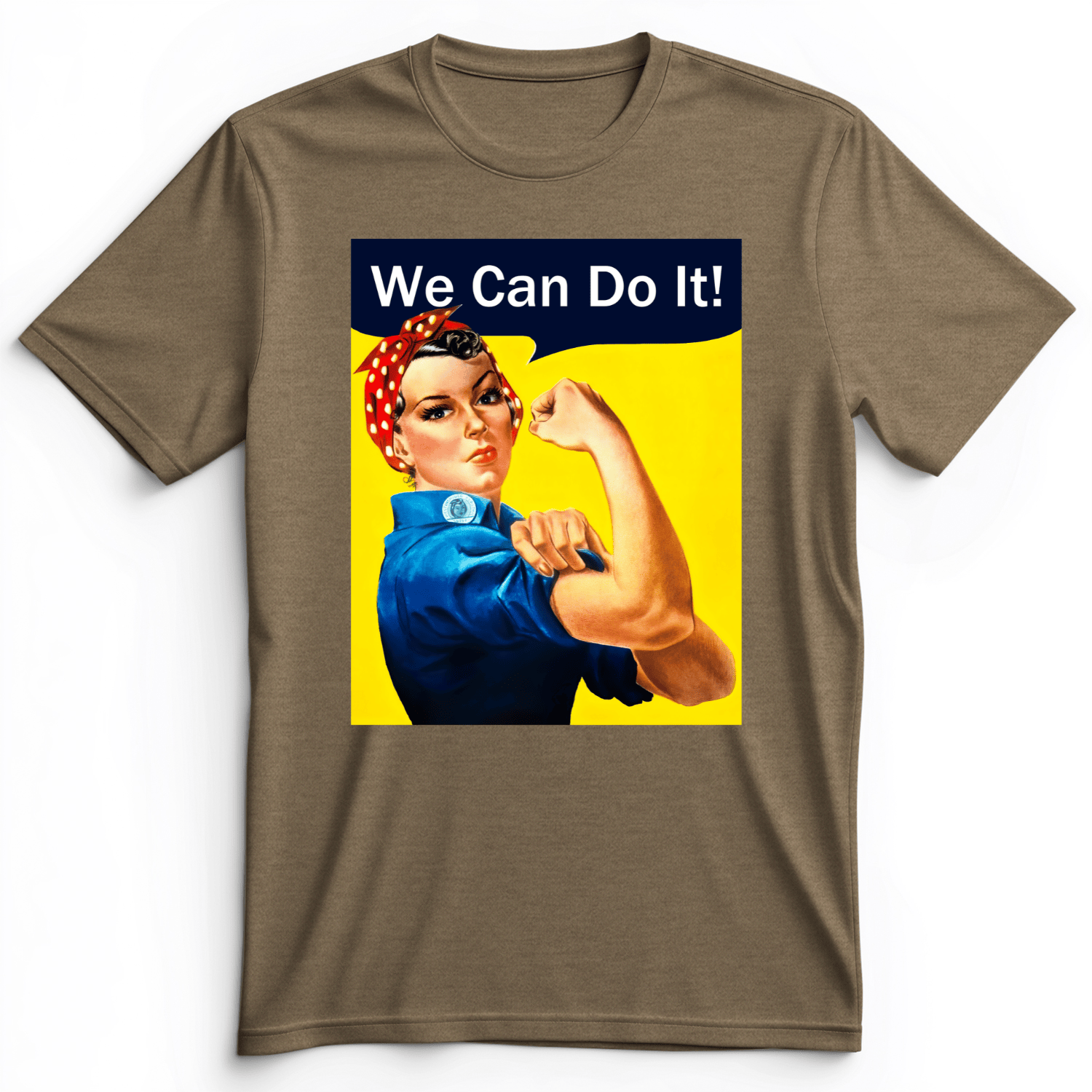 Rosie Premium Tee Heather Olive / S