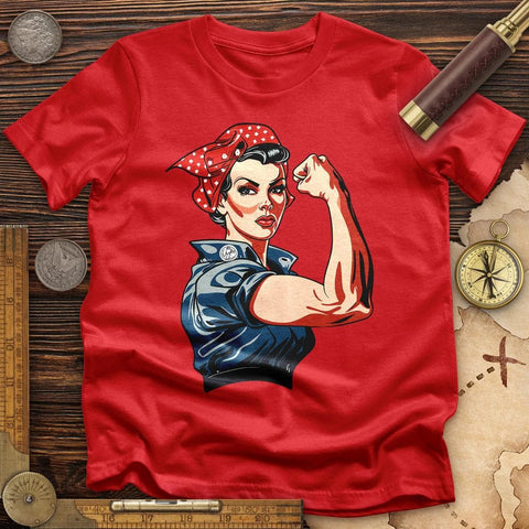 Rosie the Riveter T-Shirt Red / S