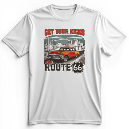 Route 66 Billboard Premium Tee White / S