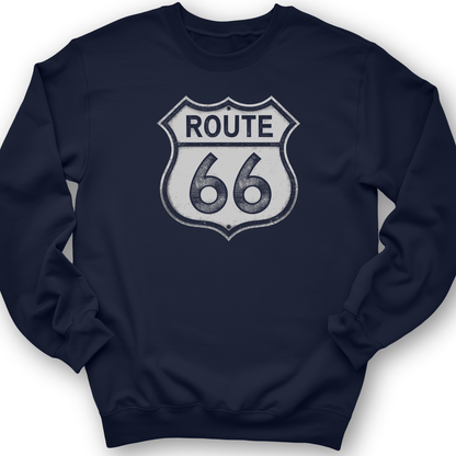 Route 66 Crewneck Navy / S