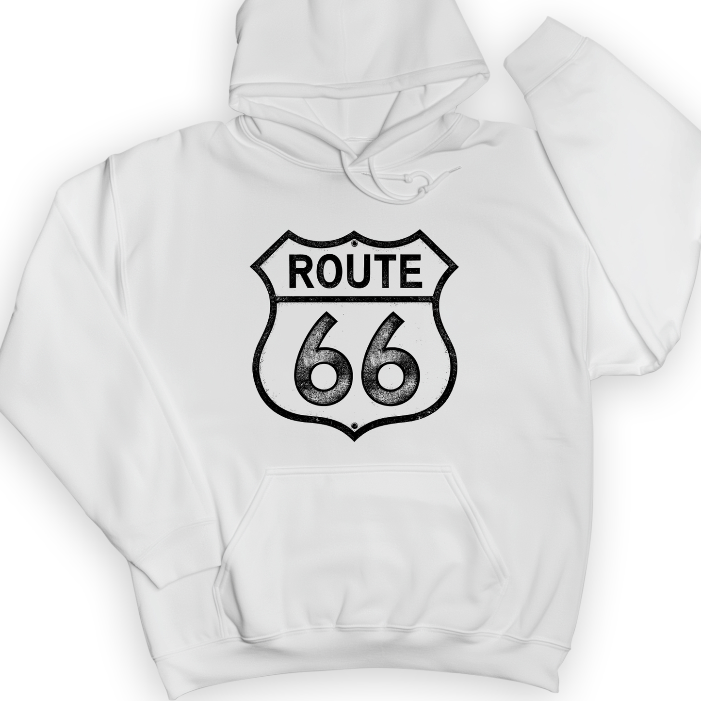 Route 66 Hoodie White / S