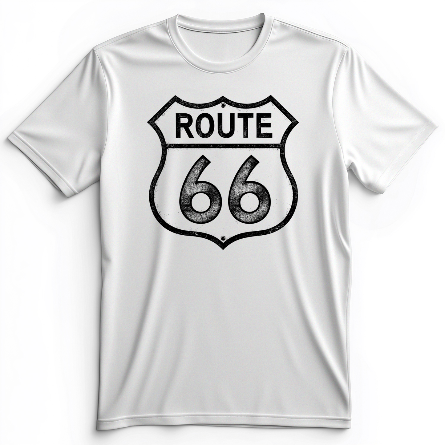 Route 66 Premium Tee White / S